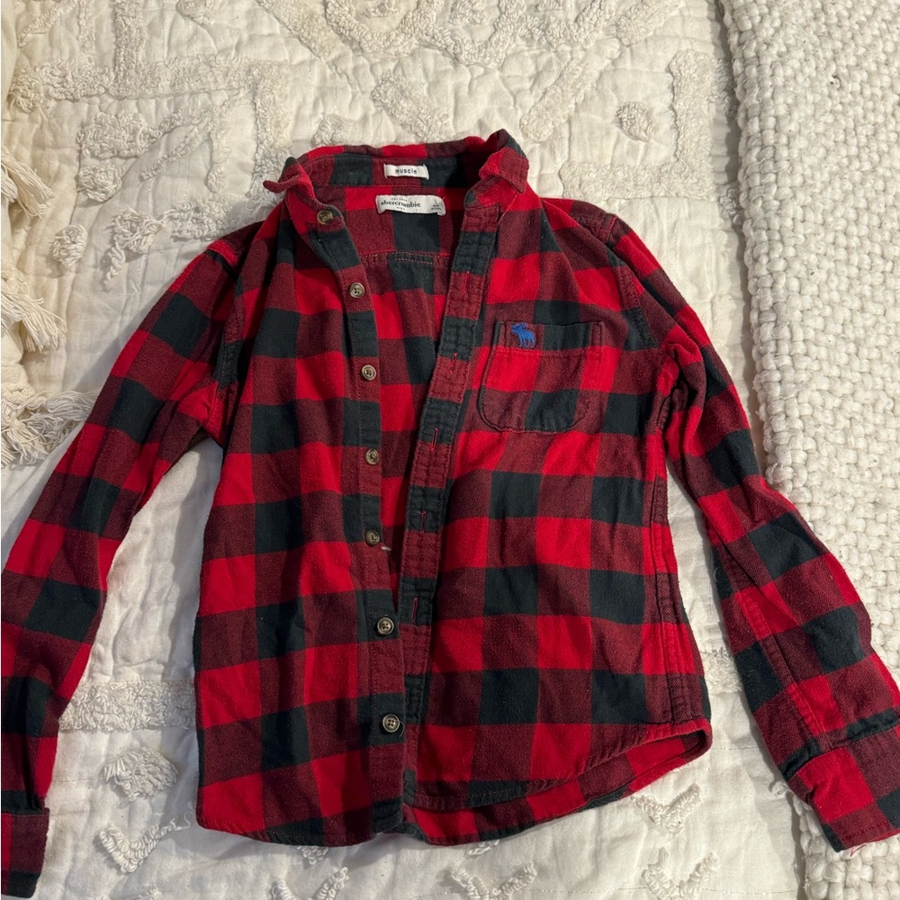 Girls Abercrombie Lumberjack Flannel